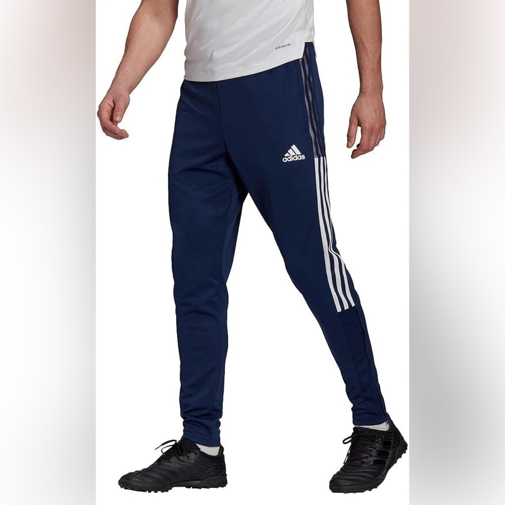 Adidas 3 stripe joggers.